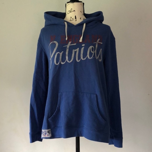 Junk Food Clothing Tops - Junk Food Vintage Patriots Hoodie